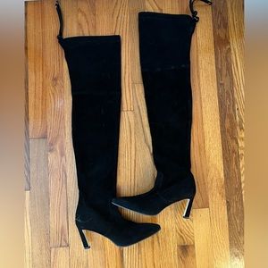 Stuart Weitzman over the knee suede boots